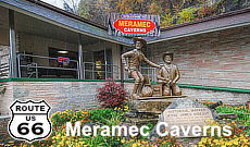 Meramec Caverns in Missouri near Route 66