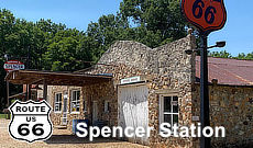 Spencer Station in Missouri on Route 66