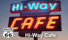 Hi-Way Cafe in Vinita, Oklahoma, on Route 66