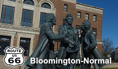 Route 66 Road Trip to Bloomington and Normal in Illinois