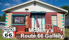 McJerry's Route 66 Gallery, Chandler, Oklahoma