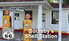 Soulsby's Shell Station, Route 66, Mt. Olive, Illinois