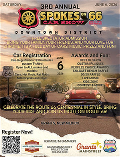 Spokes on 66 Car Show in Grants, New Mexico
