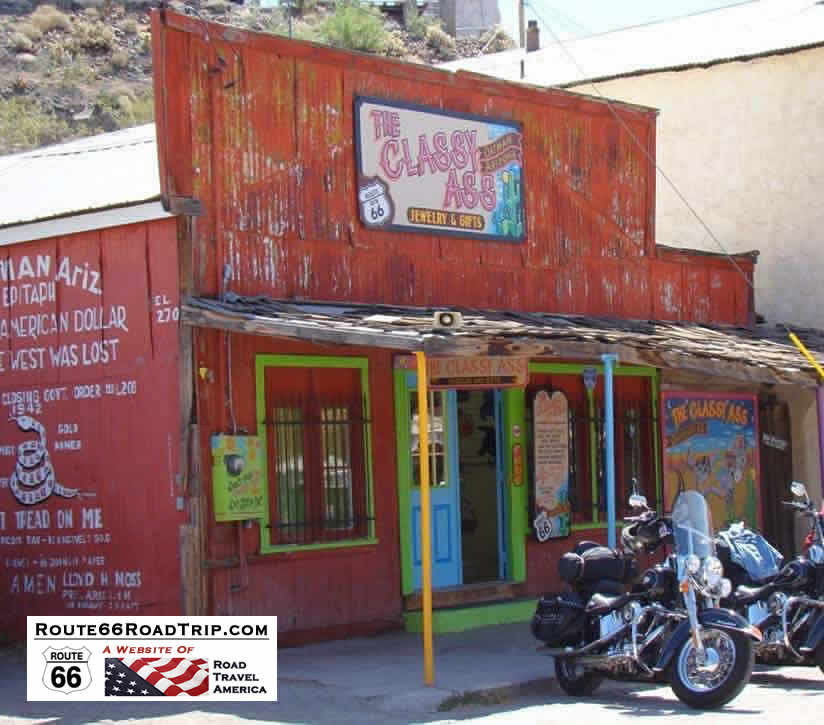 The Classy Ass Jewelry and Gifts, downtown Oatman, Arizona The Classy Ass Jewelry and Gifts, downtown Oatman, Arizona