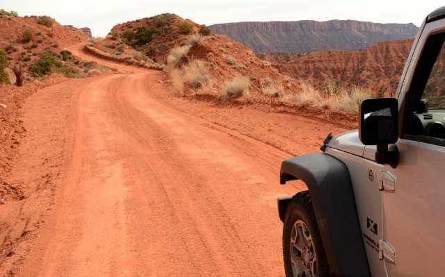 Off-roading near Page in Northern Arizona Off-roading near Page in Northern Arizona