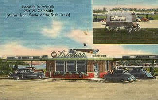 The Frontier, 250 West Colorado, across from the Santa Anita Race track, Arcadia, California The Frontier, 250 West Colorado, across from the Santa Anita Race track, Arcadia, California