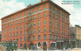The Hills Hotel in Bloomington, Illinois The Hills Hotel in Bloomington, Illinois