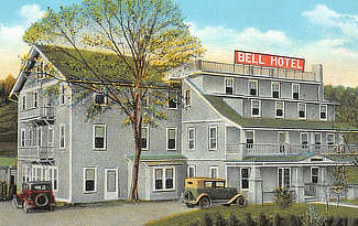 Bell Hotel, Waynesville, Missouri, on U.S. Highway 66 Bell Hotel, Waynesville, Missouri, on U.S. Highway 66