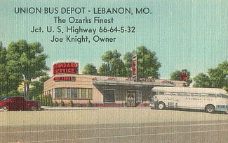 Union Bus Depot in Lebanon, Missouri Union Bus Depot in Lebanon, Missouri