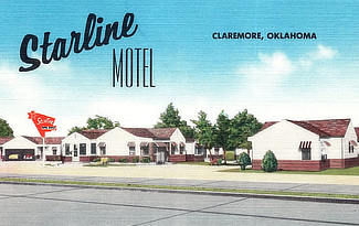 Starline Motel in Claremore, Oklahoma Starline Motel in Claremore, Oklahoma