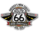 Route 66 Centennial 3D rubber collectible ... at Amazon