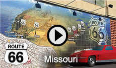 Video tour of a Route 66 road trip in Missouri